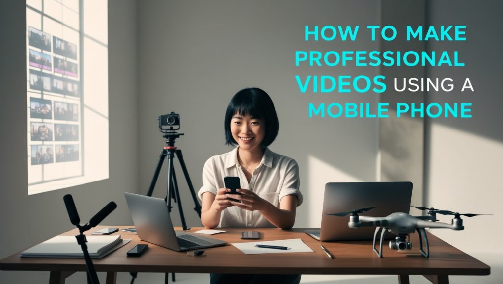 How to Make Professional Videos Using a Mobile Phone